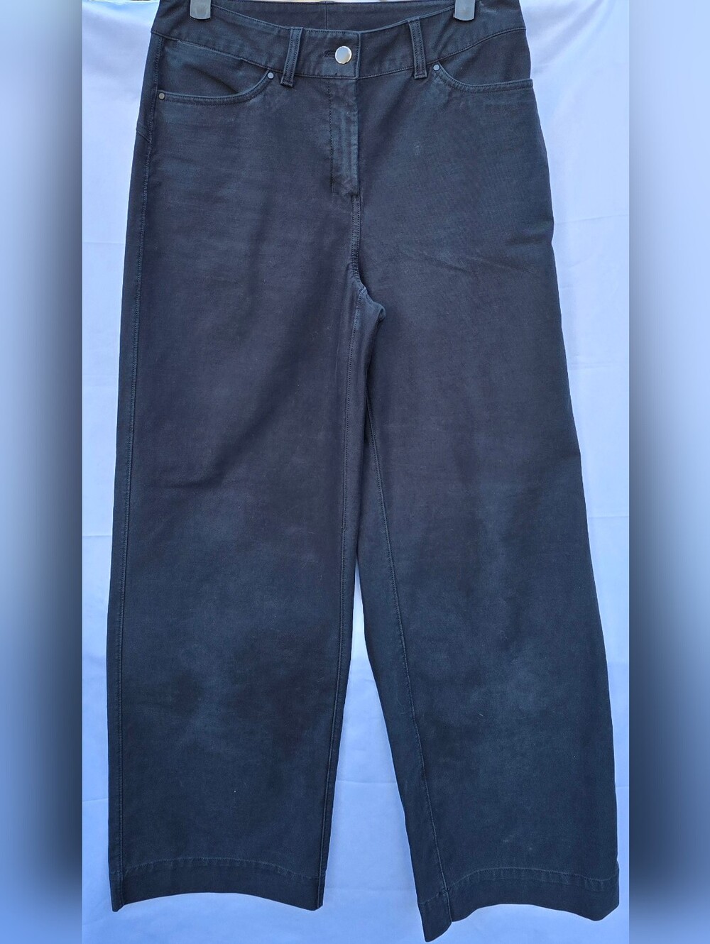 Lululemon Black City Sleek 5 Pocket High-Rise Wide-Leg Pant Full Length